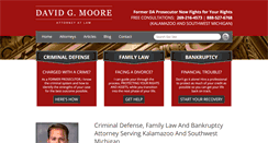 Desktop Screenshot of dgmoorelaw.com