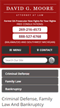Mobile Screenshot of dgmoorelaw.com