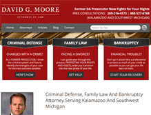 Tablet Screenshot of dgmoorelaw.com